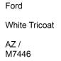 Preview: Ford, White Tricoat, AZ / M7446.